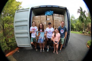 Thank you Liam, Sarah, Julie, Jessica and Neil - in between downpours we did the job!