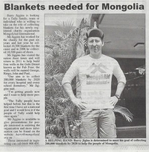 Tully Times MongoliAid0001