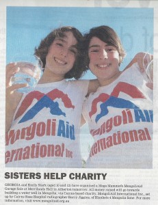 Cairns Post MongoliAid Garage Sale